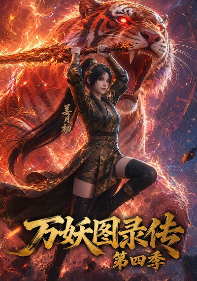 万妖图录传第四季 漫剧海报